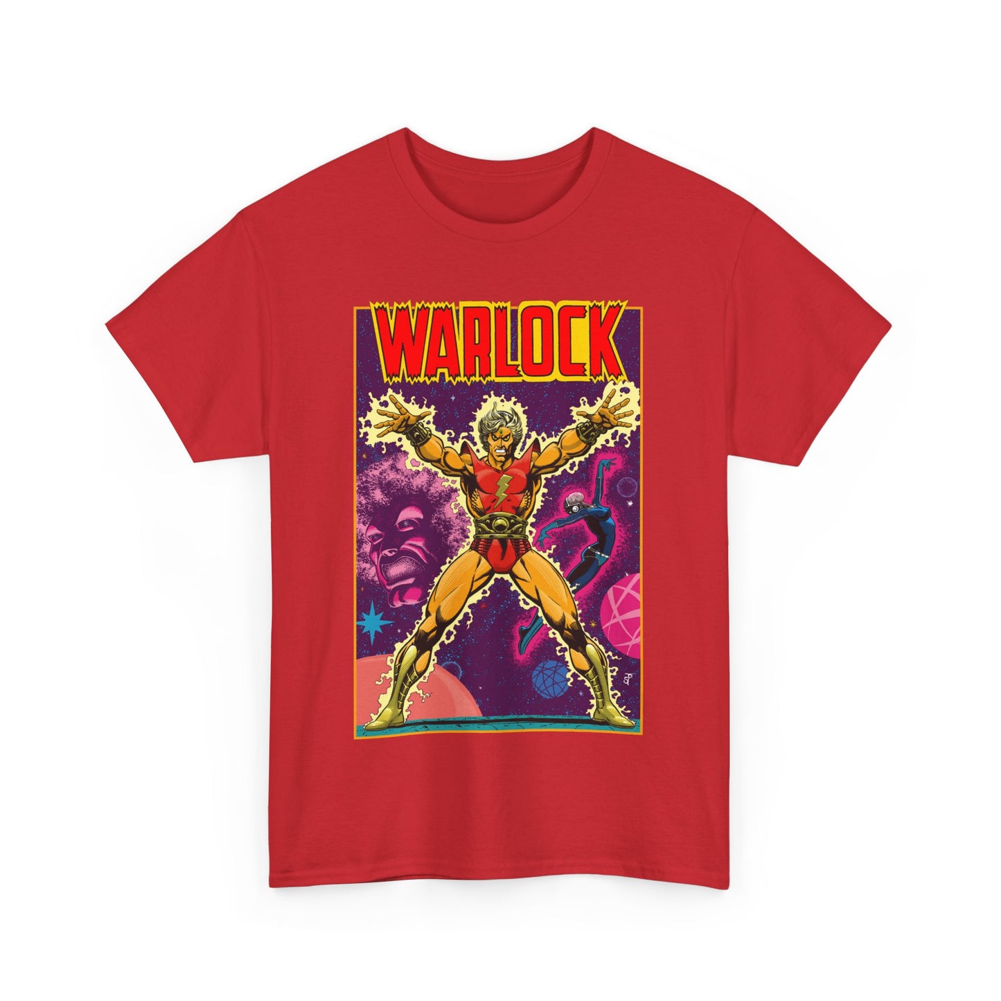 Adam Warlock T-Shirt - Jim Starlin Cover Art - Strange Tales #178 - Popular Marvel Comics Series - Cosmic Heroes