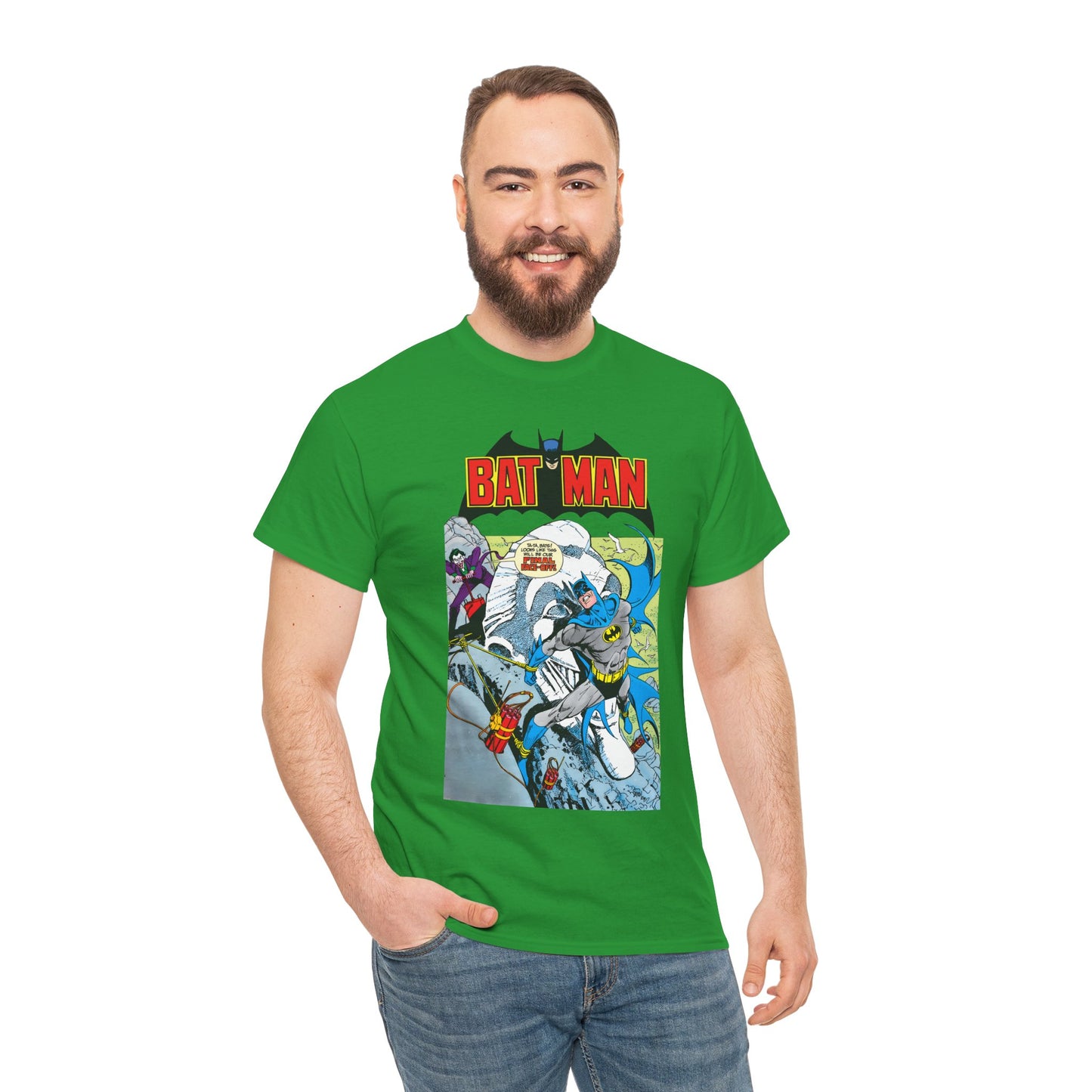 Batman T-Shirt - José Luis García-López Art - Joker - #353 Cover Art - Batman Strapped to Mount Rushmore - Amazing Bronze Age Art
