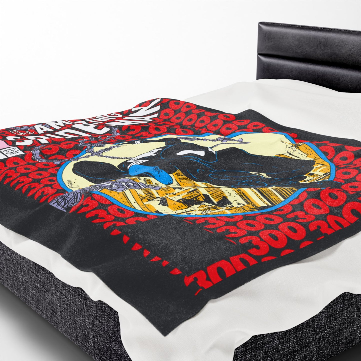 Amazing Spider-Man #300 Velveteen Plush Blanket 60x80" - Todd McFarlane Art - Peter Parker - Marvel Comics