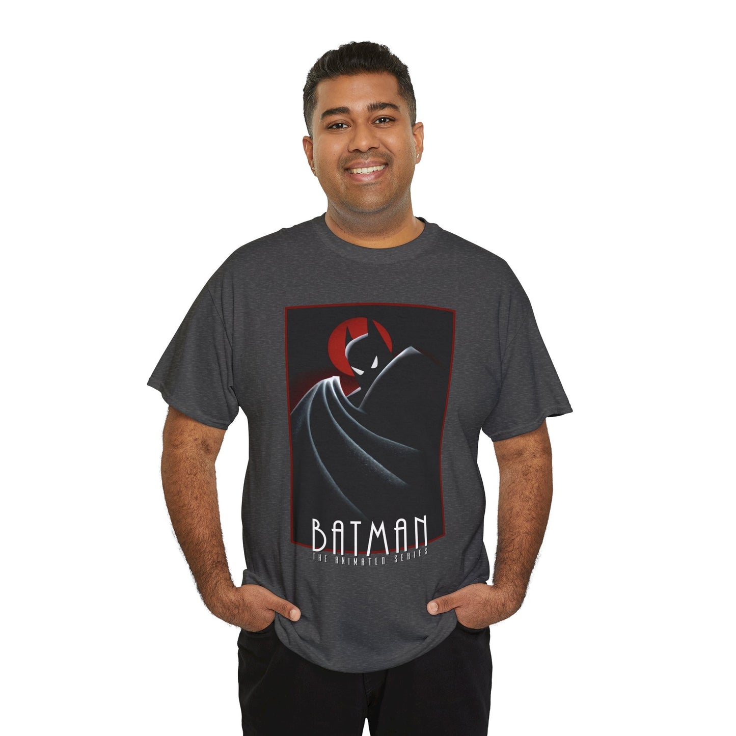 Batman The Animated Series T-Shirt - DC Comics WB Cartoon - Bruce Wayne, Gotham City, Dark Knight Detective - Bruce Timm