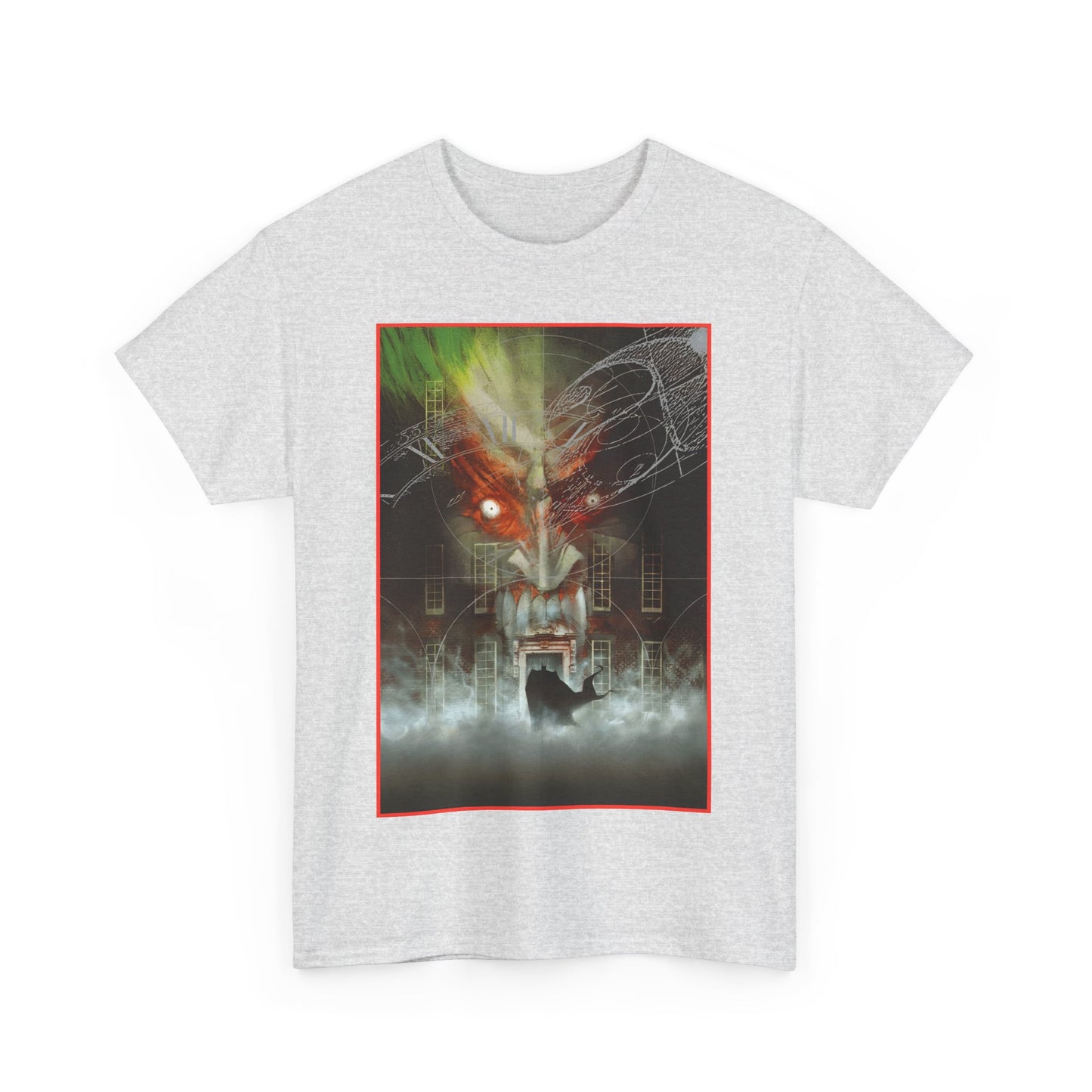 Batman: Arkham Asylum T-Shirt - Dave McKean Art - From the Grant Morrison Graphic Novel - DC Comics - Dark Knight Detective