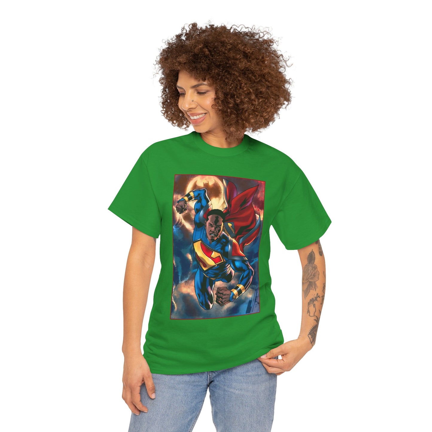 Calvin Ellis T-Shirt - Superman Earth 23 - Justice Incarnate - President of the United States - Kalel - DC Comics