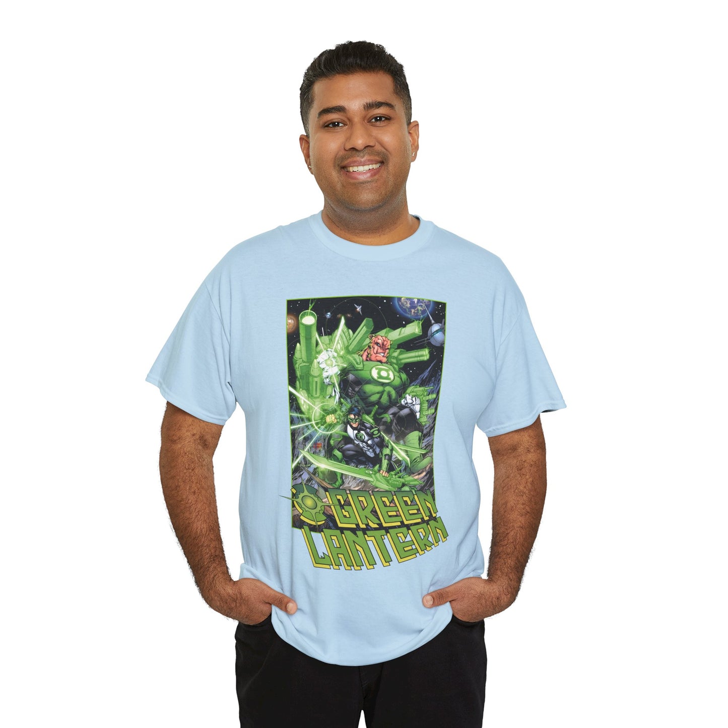 Green Lantern T-Shirt - Kyle Rayner & Kilowog - DC Comics - Green Lantern Corps