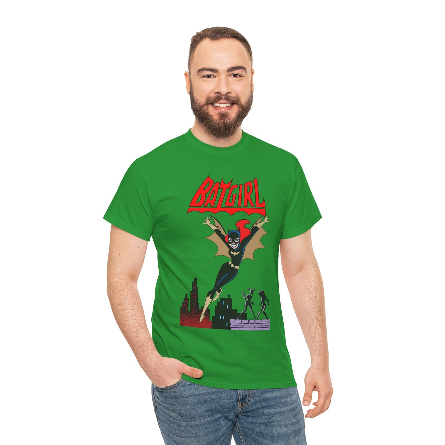 Batgirl T-Shirt - Bruce Timm Art - Batman Animated Series 1990s - Gotham City, Batman, Barbara Gordon - WB Cartoon - DC Comics