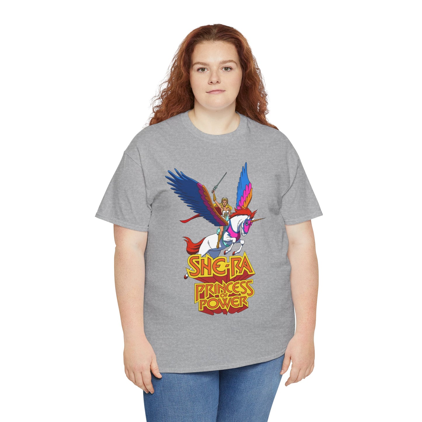 She-Ra & Swiftwind T-Shirt - Adora, Princess of Power, POP - Beloved Filmation Cartoon from the 1980s - He-Man Connection - Etheria - Fighting Hordak and the Evil Horde