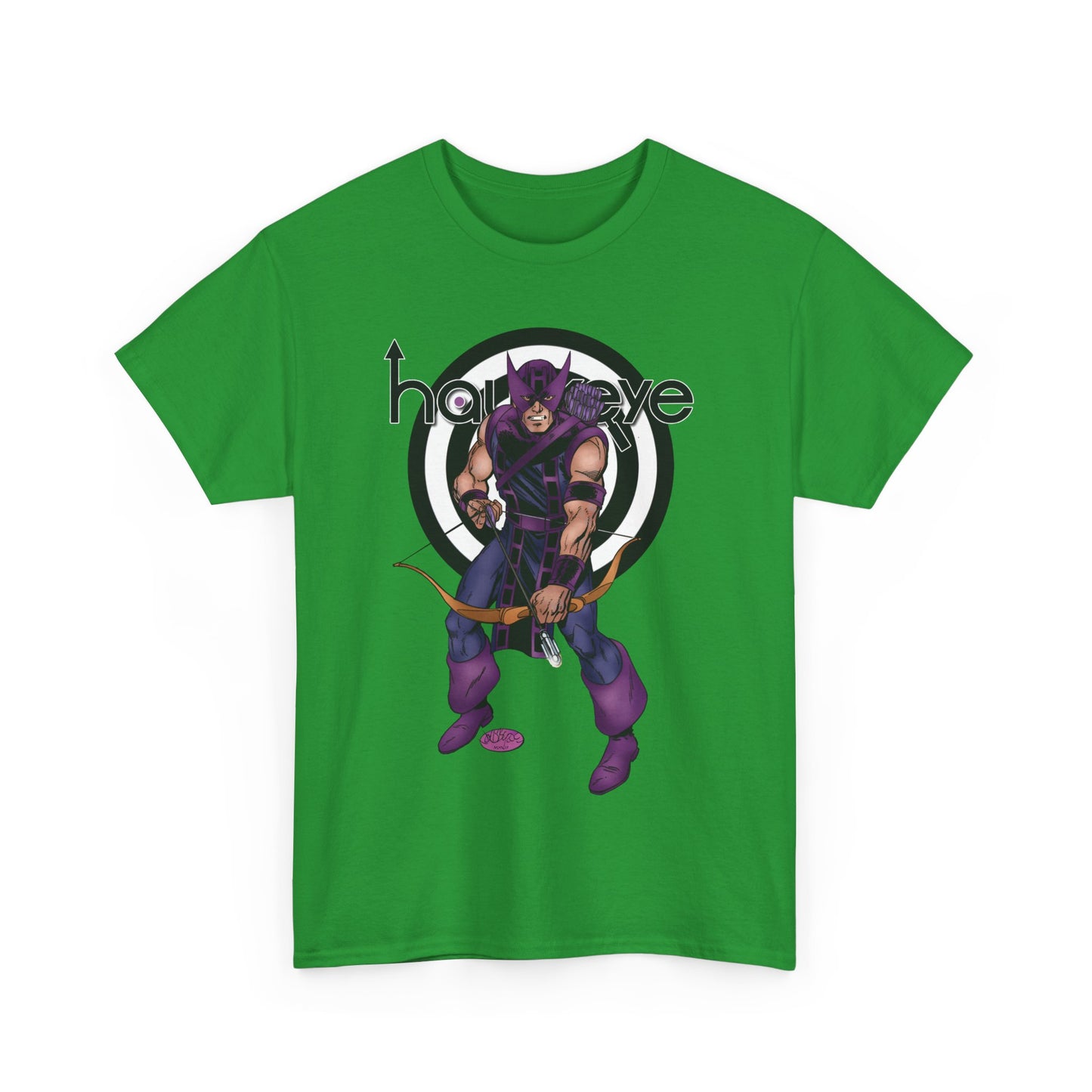 Hawkeye T-Shirt - John Byrne Art - Clint Barton, Avengers Leader & Member - Marvel's Ultimate Archer - Marvel Comics