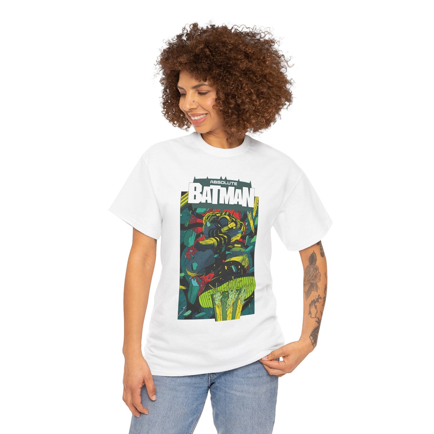 Absolute Batman T-Shirt - DC Comics All-In - Splash Page from issue #7 - Marcos Martín Art - Bruce Wayne, Gotham City