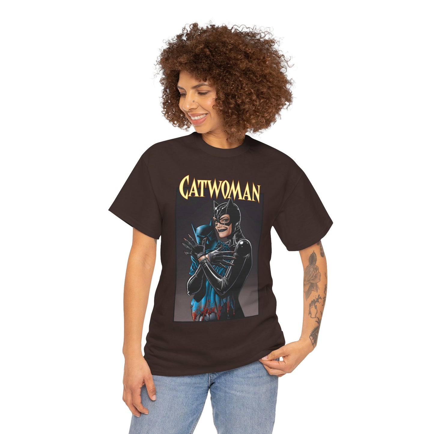 Catwoman T-Shirt - Brian Bolland Art - Batman Foe, Friend, Lover - Gotham City - Selina Kyle, Master Thief - DC Comics