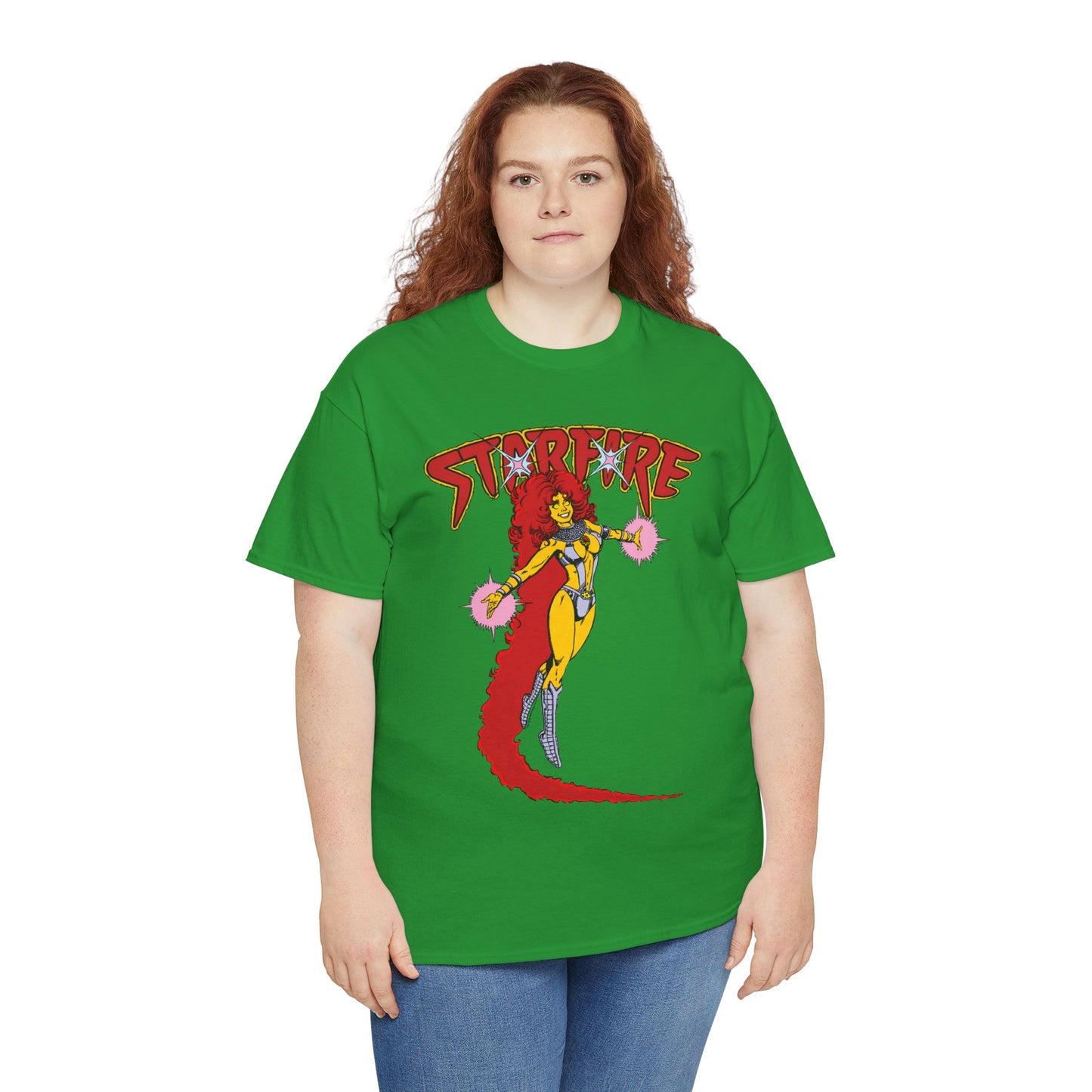 Starfire T-Shirt - George Perez Art - Popular New Teen Titans Character - DC Comics - Tamaran Princess