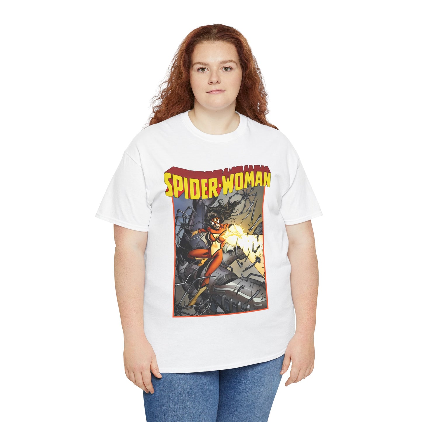 Spider-Woman T-Shirt - George Perez Art - Jessica Drew - Marvel Comics