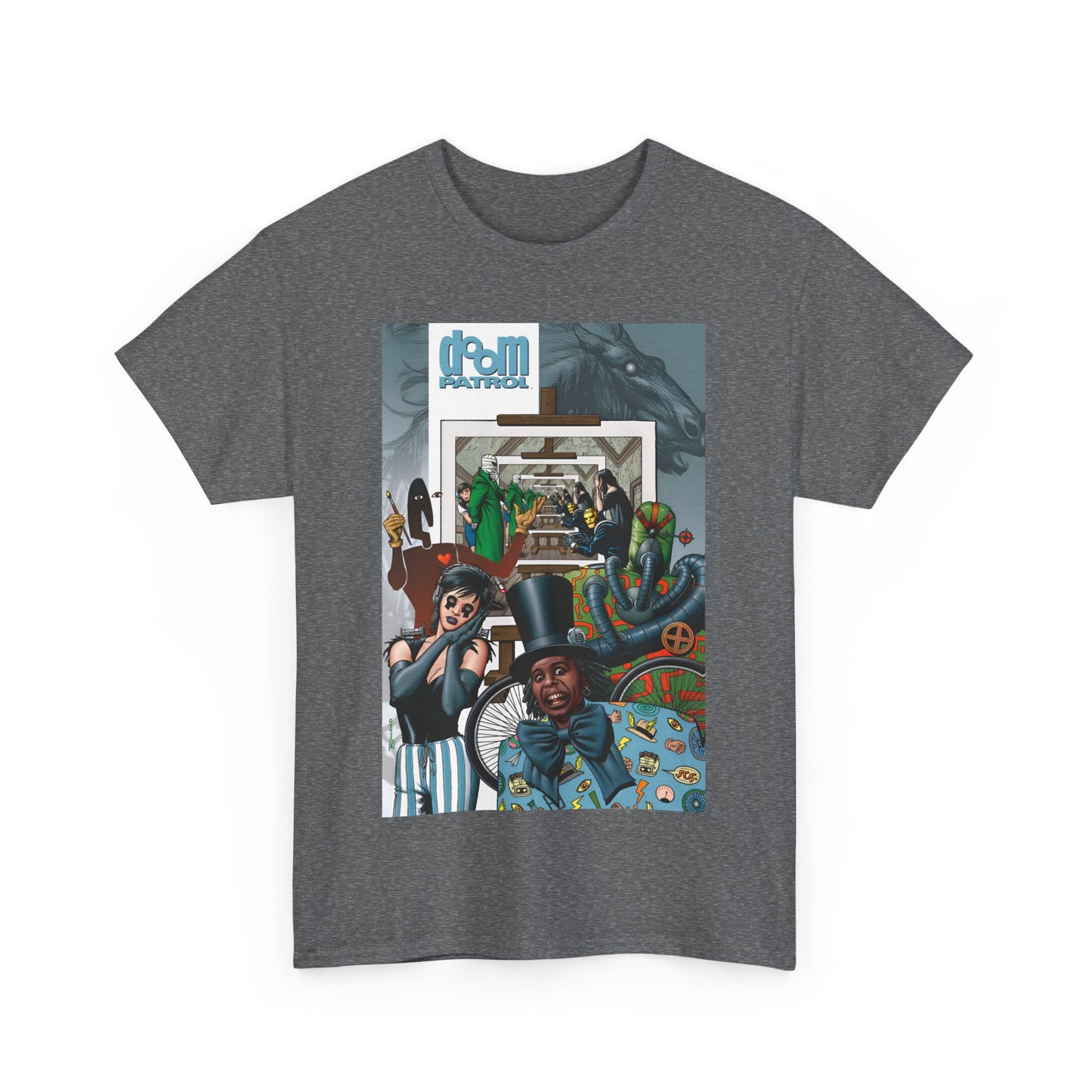 Doom Patrol T-Shirt - Brian Bolland Art - Grant Morrison Story - DC Comics/Vertigo Comics
