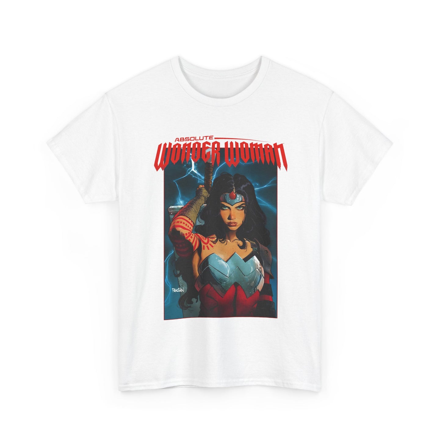 Absolute Wonder Woman T-Shirt - Dan Panosian Art - DC Comics All-In Variant Cover - Raised in Hell by Circe