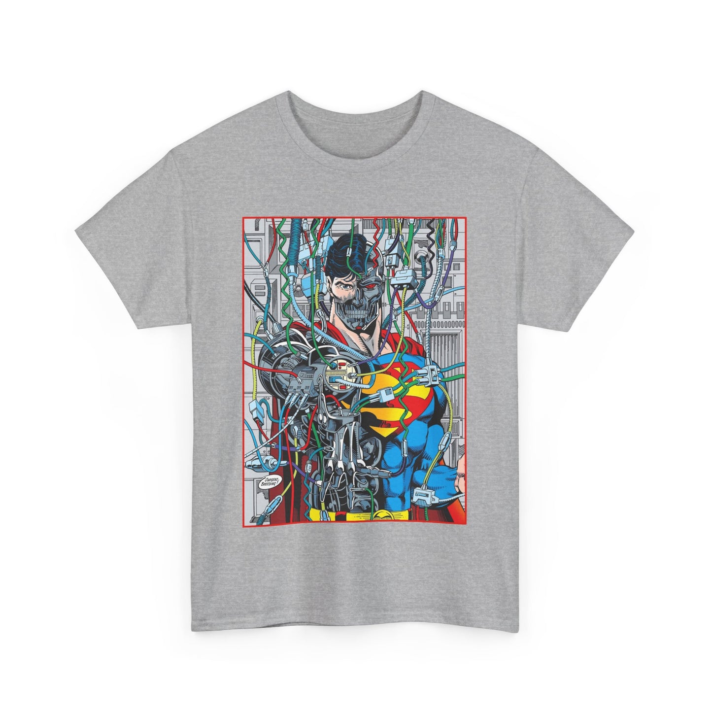 Cyborg Superman T-Shirt - DC Comics - Dan Jurgens Art - Reign of the Supermen - Popular 90s Story