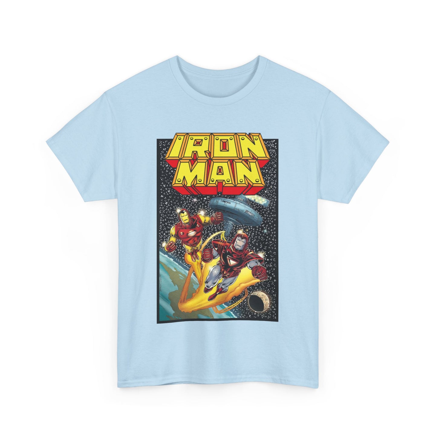 Iron Man T-Shirt - Mark D Bright Art - Armor Wars - War Machine - Tony Stark & James Rhodes - Marvel Comics
