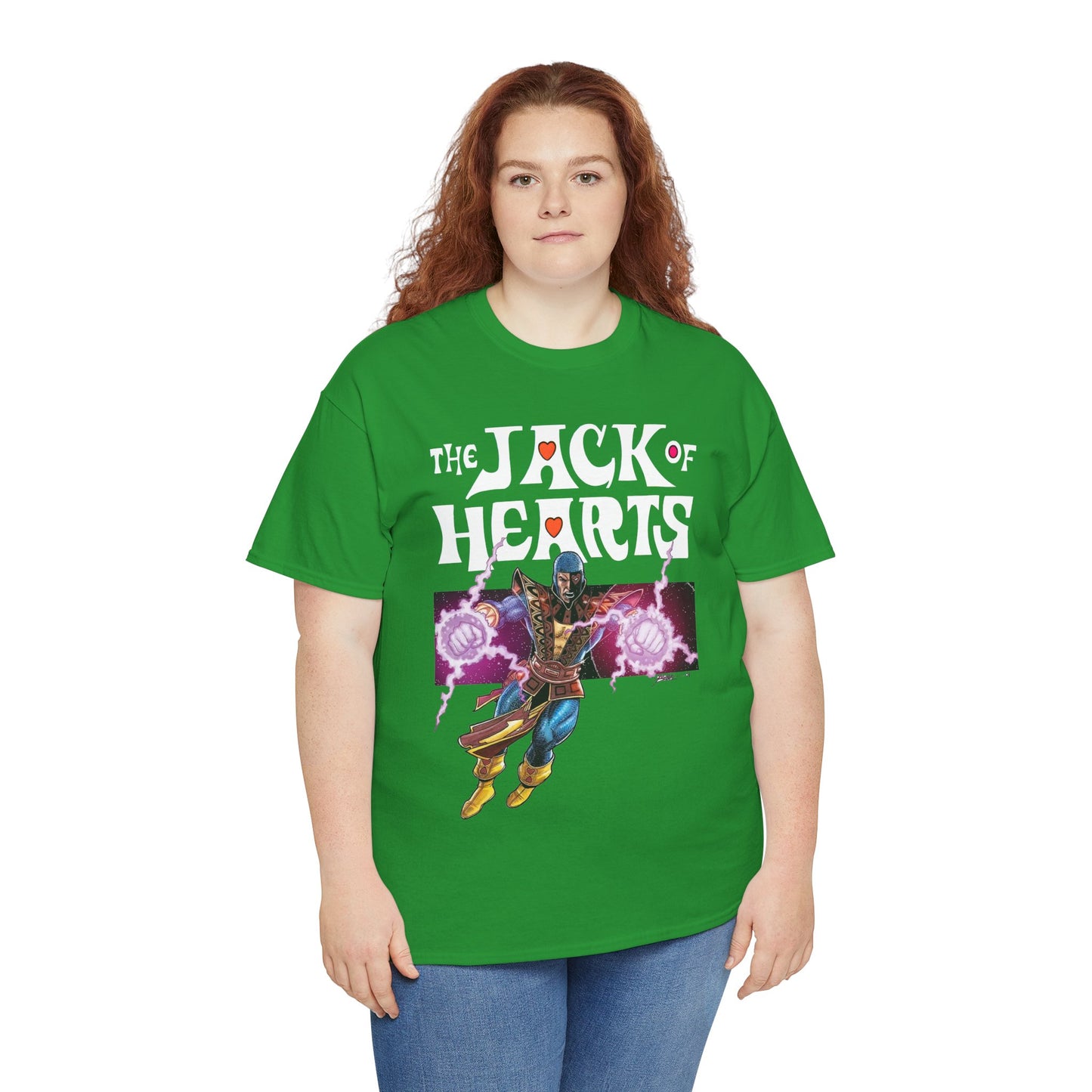 Jack of Hearts T-Shirt - George Perez Art - Marvel Comics - Avengers Member - She-Hulk Boyfriend