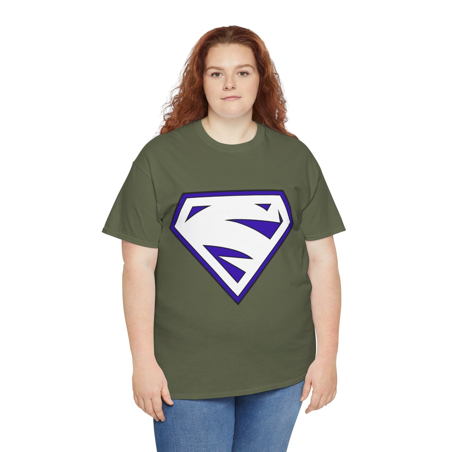 Electric Superman Logo T-Shirt - Clark Kent - Man of Steel - DC Comics - 1990s Storyline