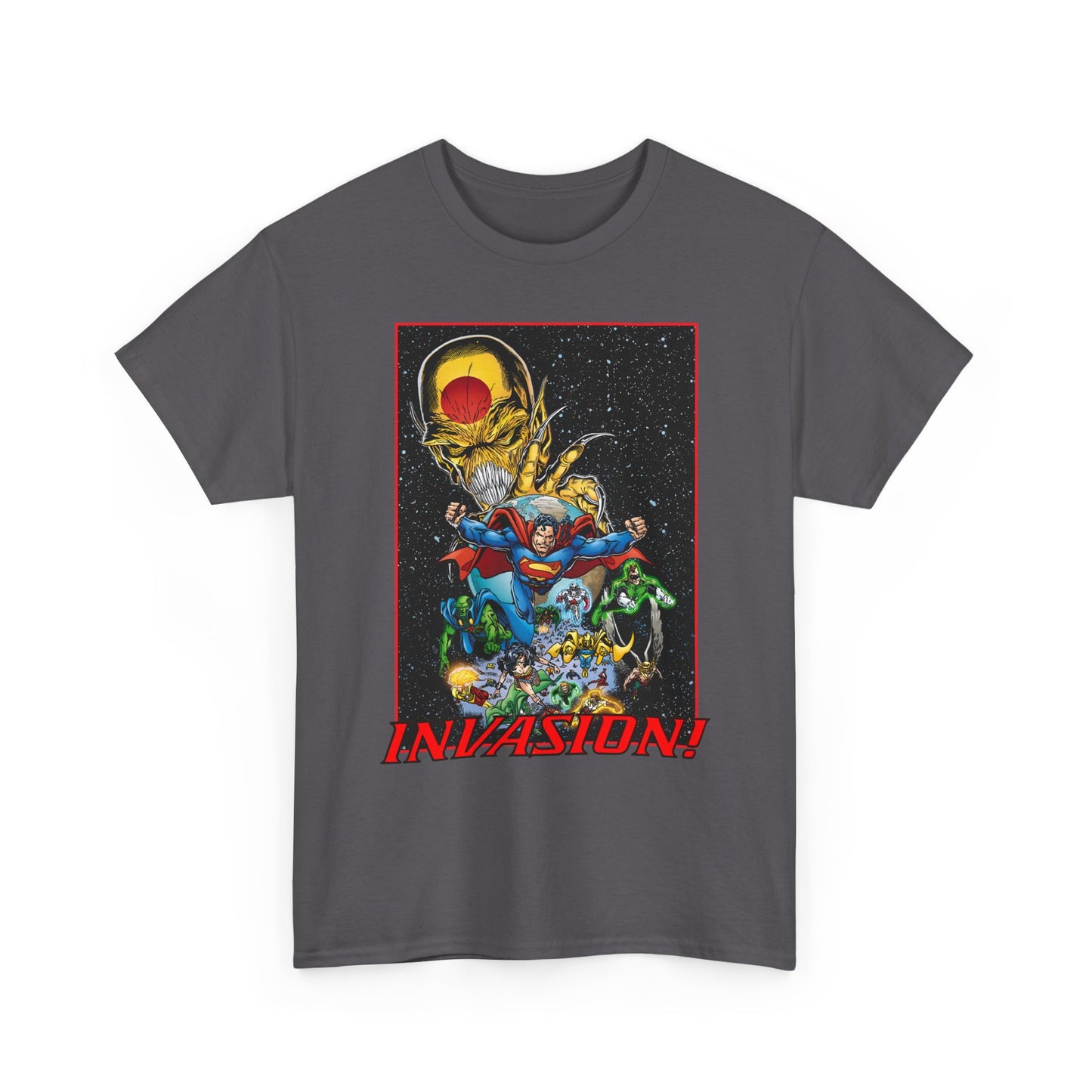 Invasion T-Shirt - Bart Sears Art - DC Comics