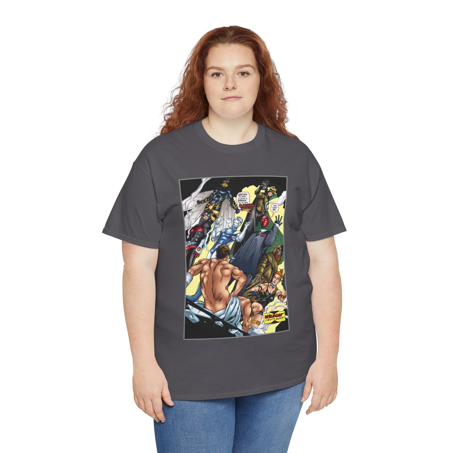 Wildcat/Injustice Society T-Shirt