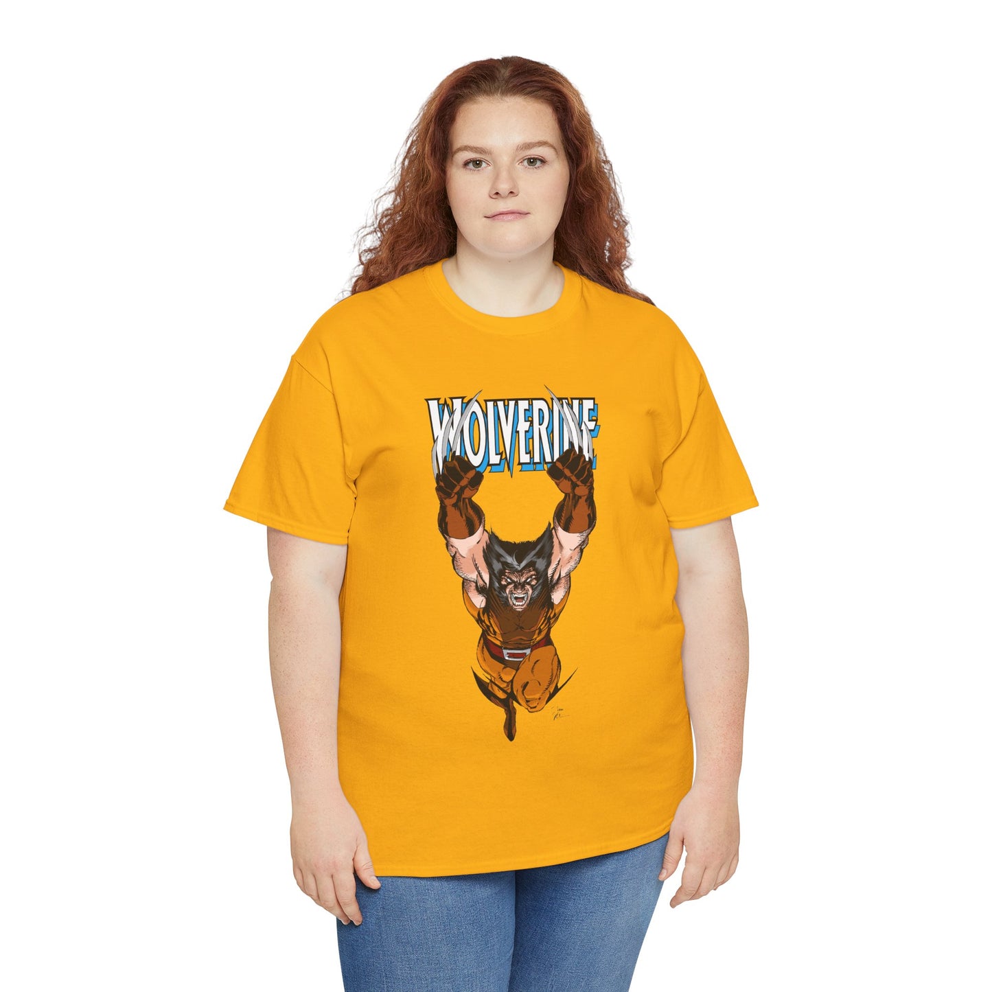 Wolverine T-Shirt - Jim Lee Art - X-Men Mutant, Member & Leader - Logan - Marvel Comics