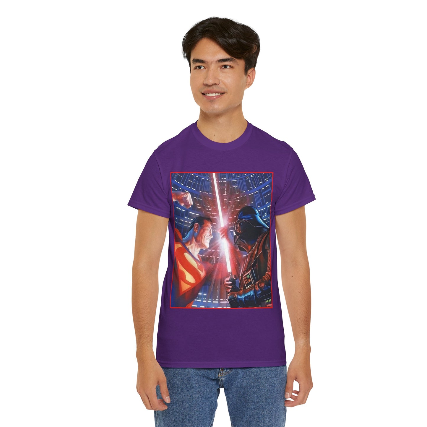 Superman Vs Darth Vader T-Shirt - Alex Ross Art - DC Comics - Star Wars