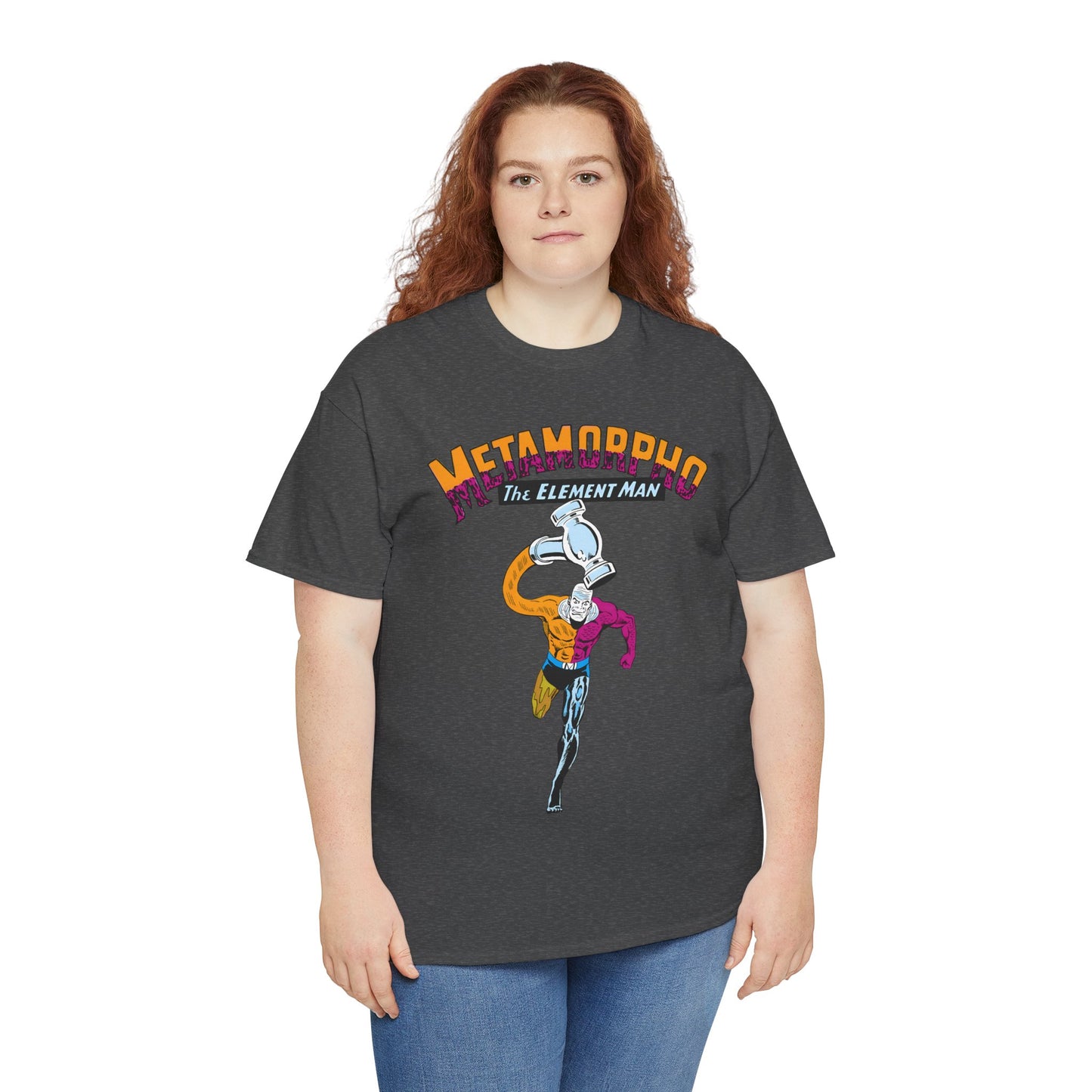 Metamorpho T-Shirt - Jim Aparo Art - DC Comics - Outsiders Team Member - New Superman Movie