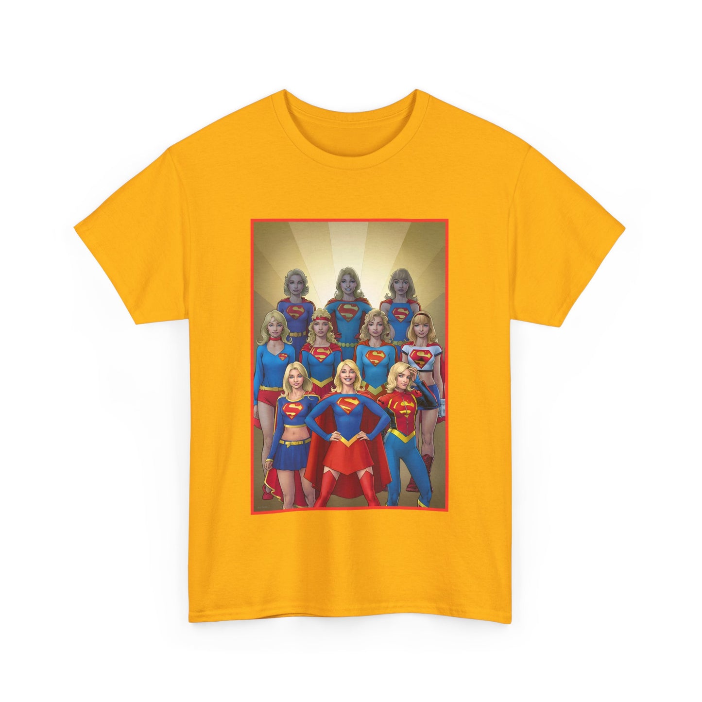 Supergirl Through the Ages T-Shirt - Nicola Scott Art - Kara from Kandor, Superman's Cousin, Linda Danvers - Survivor from Krypton - DC Comics