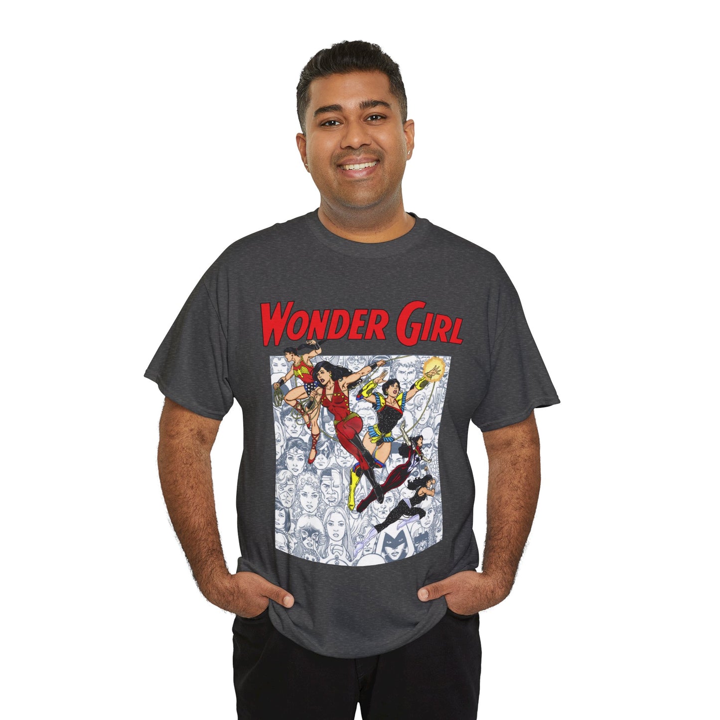 Wonder Girl T-Shirt - George Perez Art - Donna Troy, Troia - The New Teen Titans - DC Comics - Wonder Woman's Sister