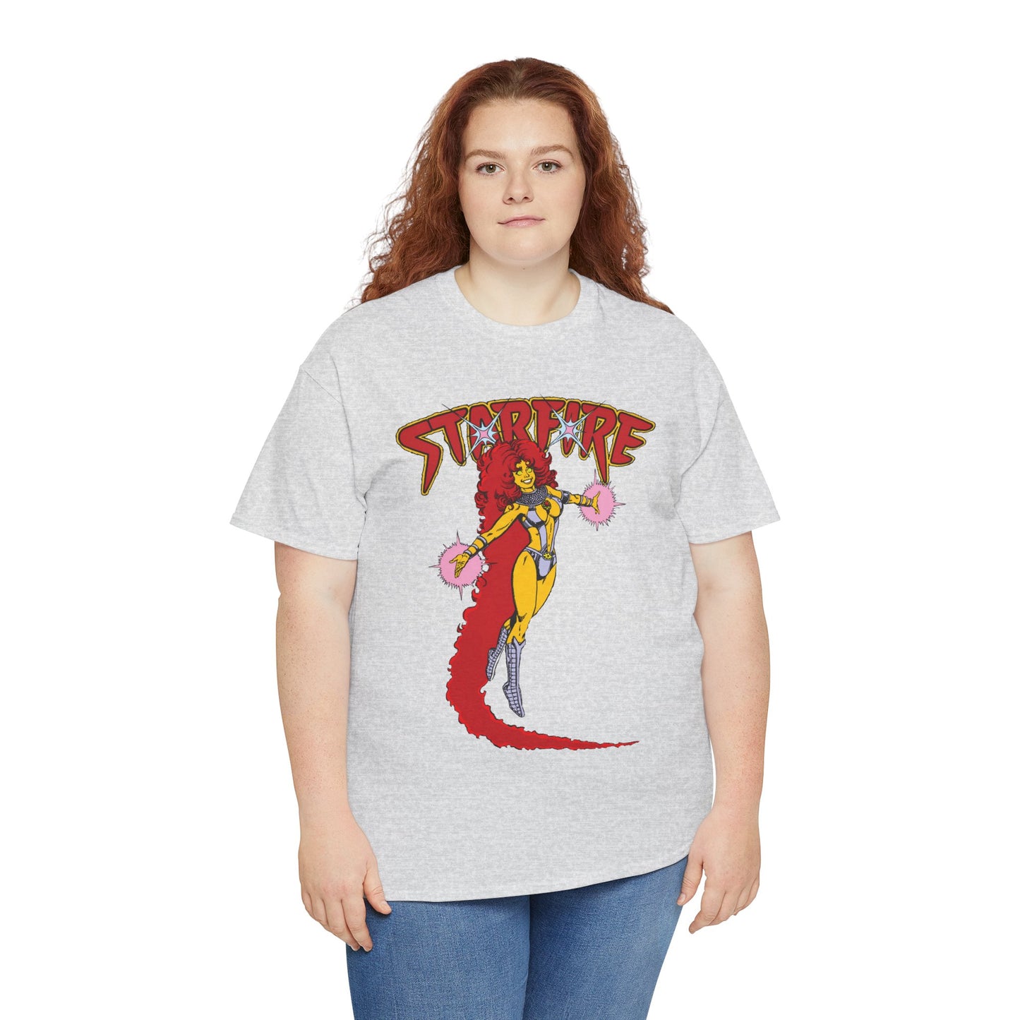 Starfire T-Shirt - George Perez Art - Popular New Teen Titans Character - DC Comics - Tamaran Princess