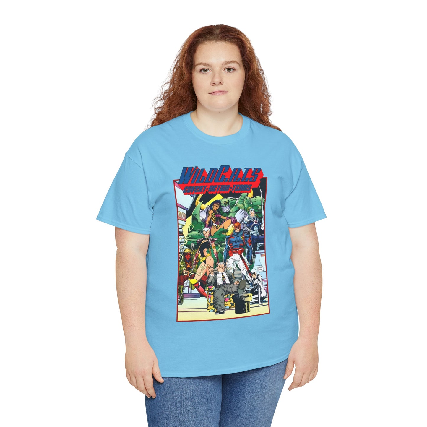 Wildcats Shirt - Jim Lee Art - Warblade, Maul, Voodoo, Grifter, Zealot, Emp, Void - Image Comics/Wildstorm/DC Comics