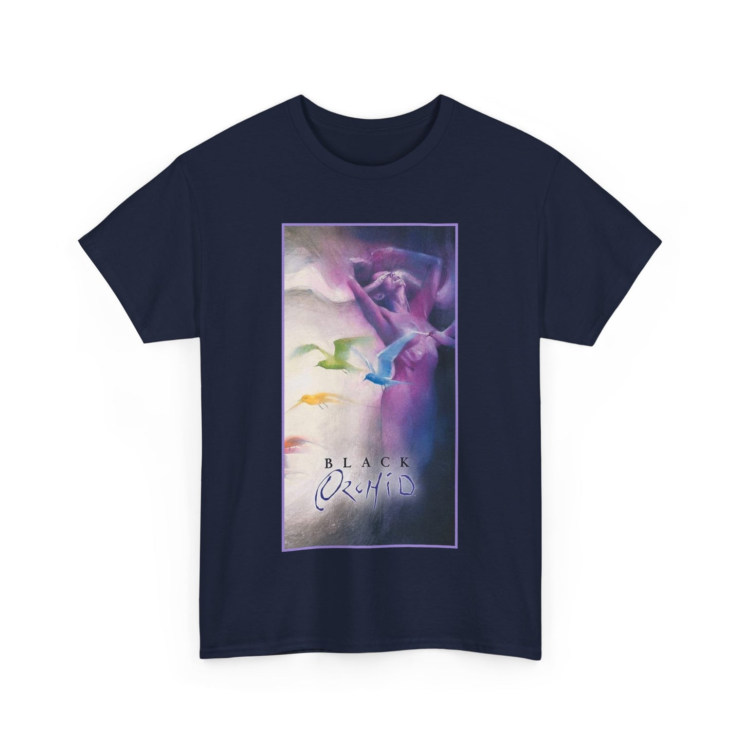 Black Orchid T-Shirt - Dave McKean Art - Susan Linden-Thorne - Neil Gaiman Story - DC Comics, Vertigo Comics