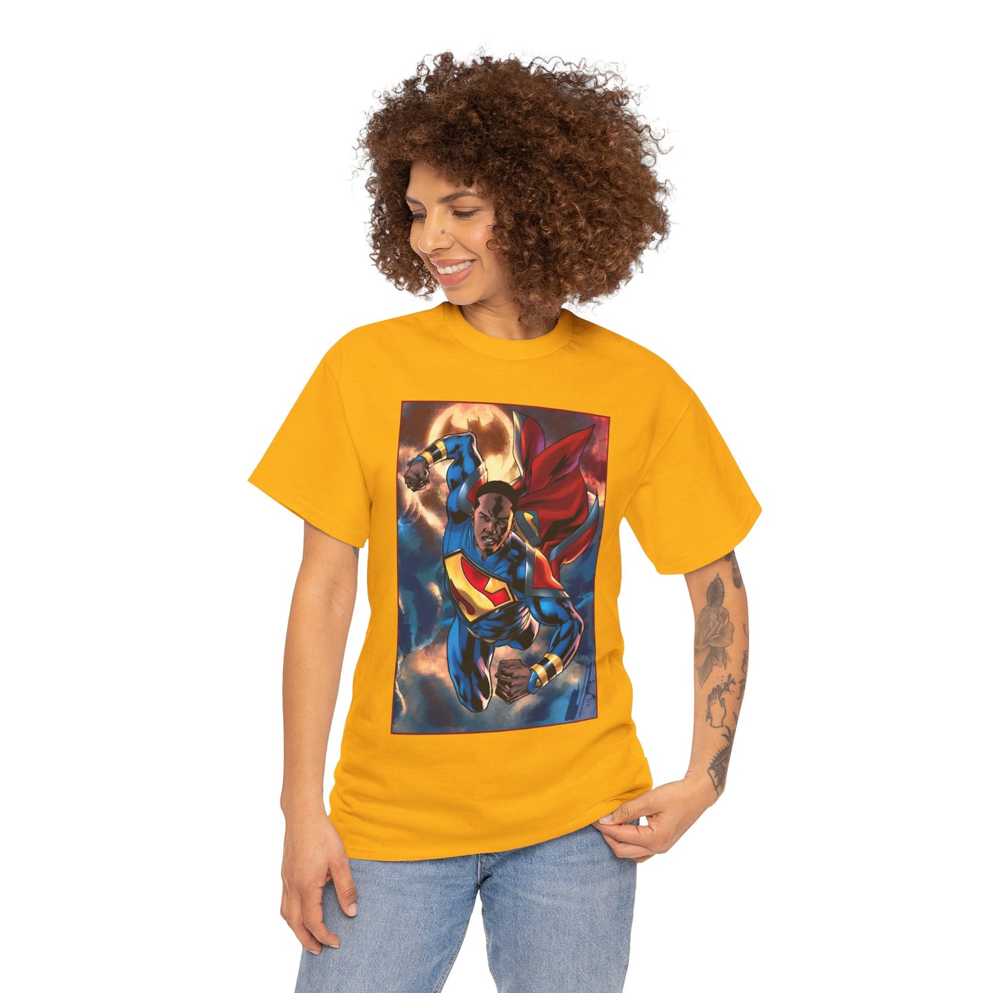 Calvin Ellis T-Shirt - Superman Earth 23 - Justice Incarnate - President of the United States - Kalel - DC Comics