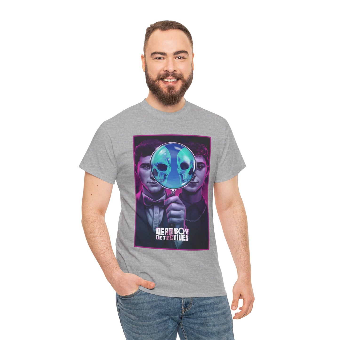Deadboy Detectives T-Shirt - Sandman Spin-Off, Vertigo Comics - Netflix Series - George Rexstrew & Jayden Revri