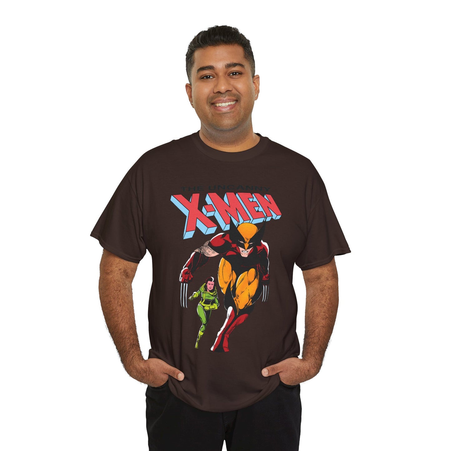 Wolverine & Rogue T-Shirt - Paul Smith Art - X-Member, Mutants - Marvel Comics - Uncanny X-Men #173 Cover - Logan