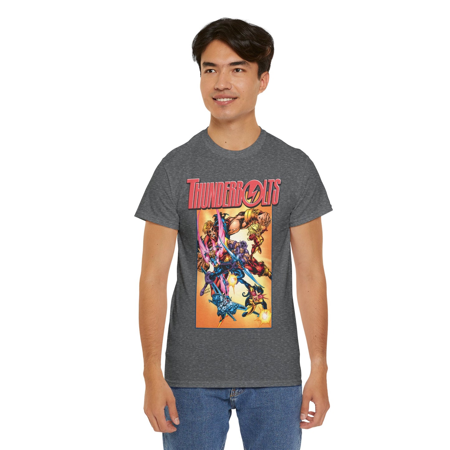 Thunderbolts T-Shirt - Mark Bagley Art - Hawkeye, Songbird - Marvel Comics - Avengers Connection