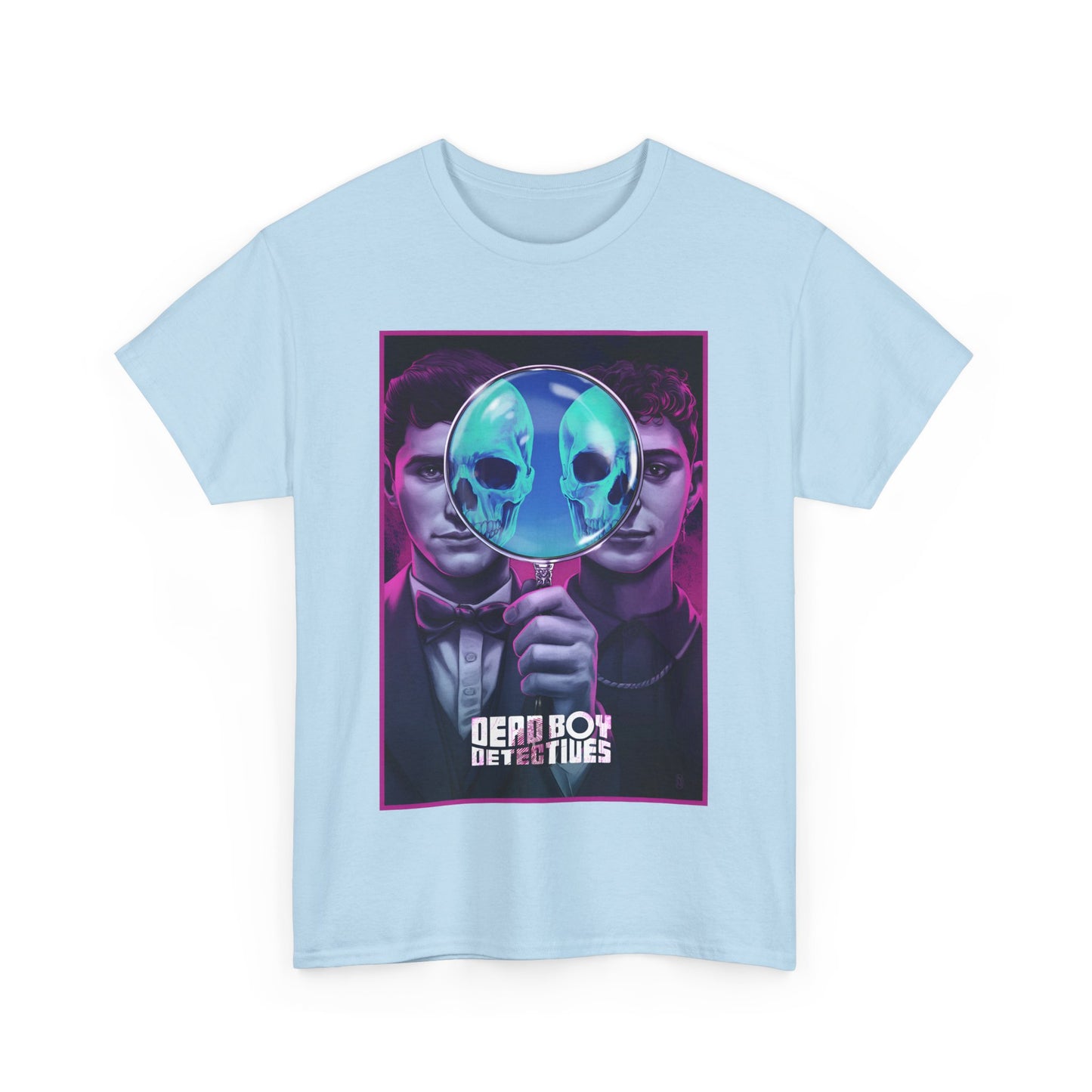 Deadboy Detectives T-Shirt - Sandman Spin-Off, Vertigo Comics - Netflix Series - George Rexstrew & Jayden Revri