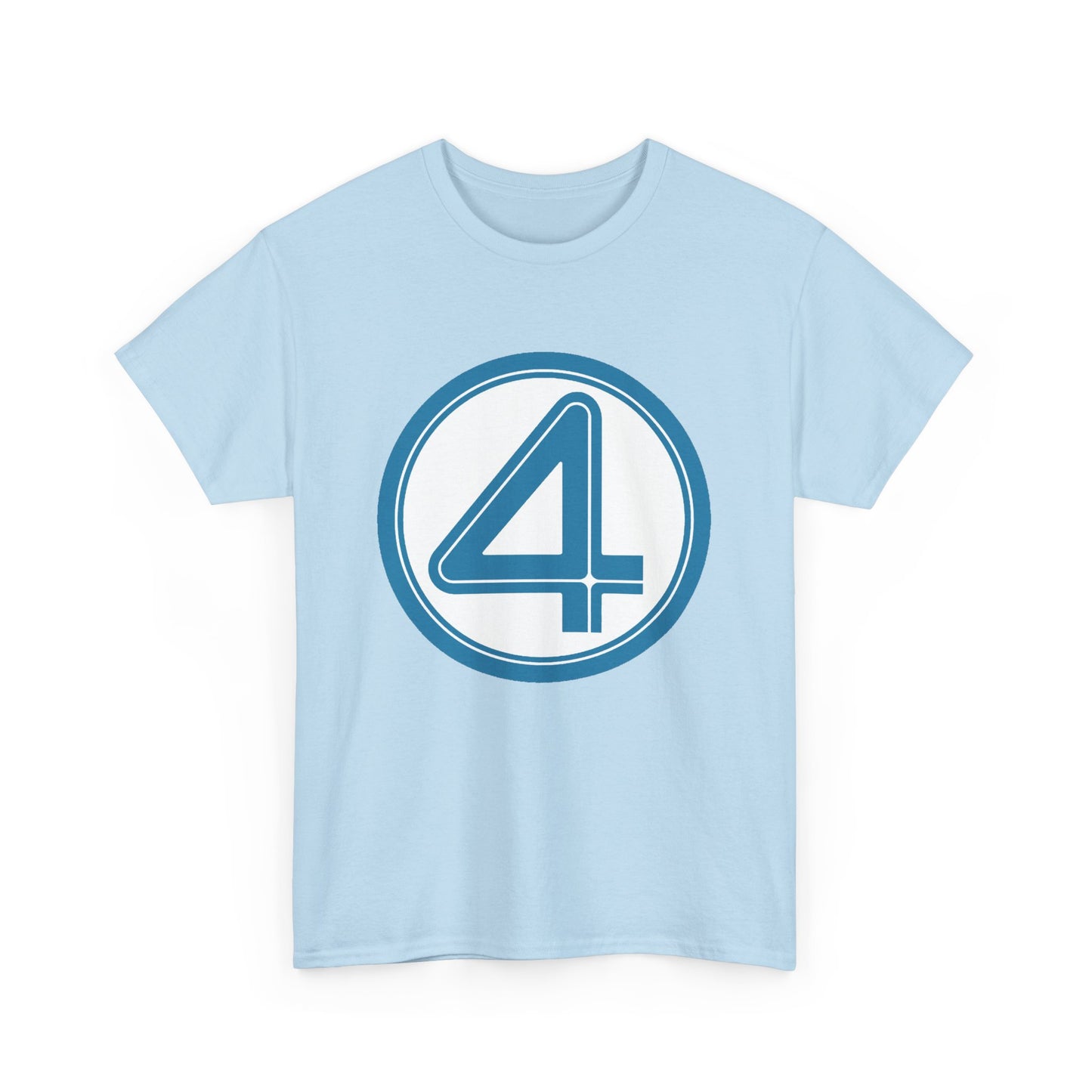 Fantastic Four Logo T-Shirt - New Marvel Movie 2025 - MCU - Pedro Pascal - 4 - Marvel Comics - Reed Richards