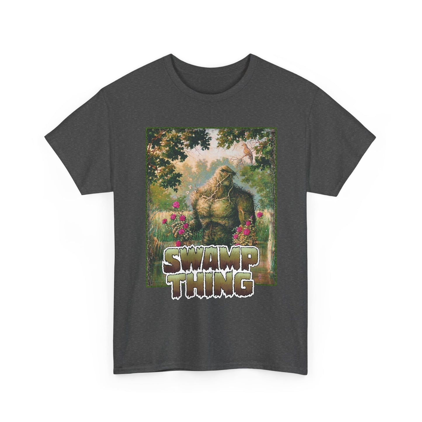 Swamp Thing T-Shirt - Michael Zulli Art From the 1993 Poster - Alec Holland, Parliament of Trees - DC Comics, Vertigo Comics