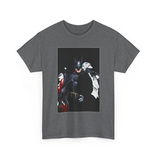 Batman T-Shirt - Alex Ross Art - Joker & Harley Quinn - DC Comics
