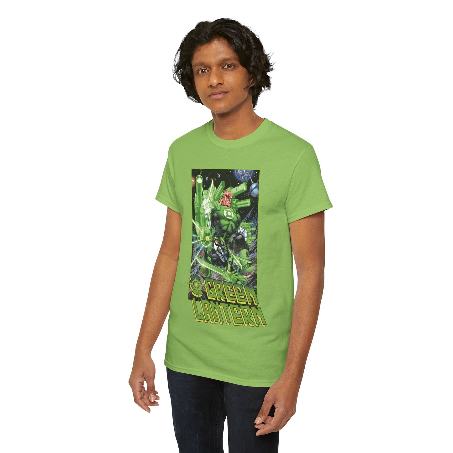 Green Lantern T-Shirt - Kyle Rayner & Kilowog - DC Comics - Green Lantern Corps