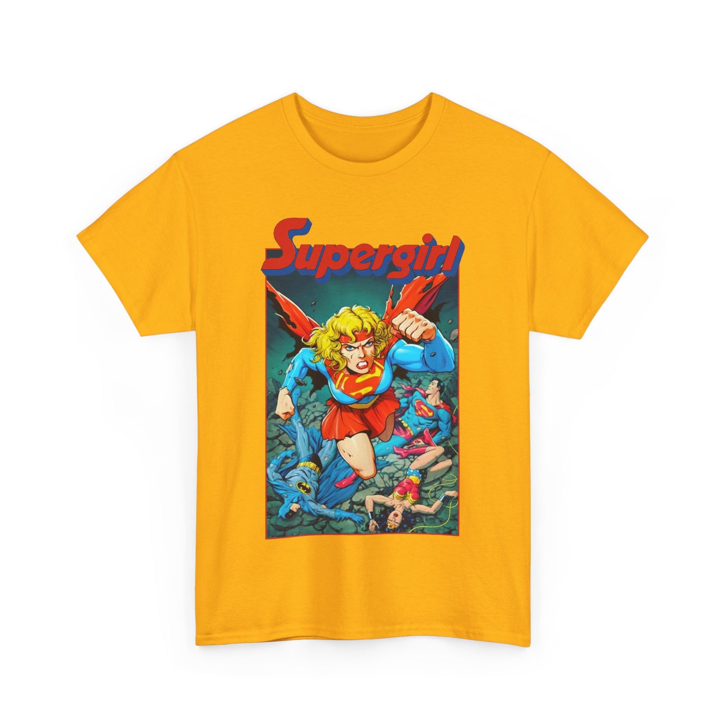 Supergirl T-Shirt - Tom Grummett Art - Crisis on Infinite Earths - Classic DC Comics Series - Death of Supergirl