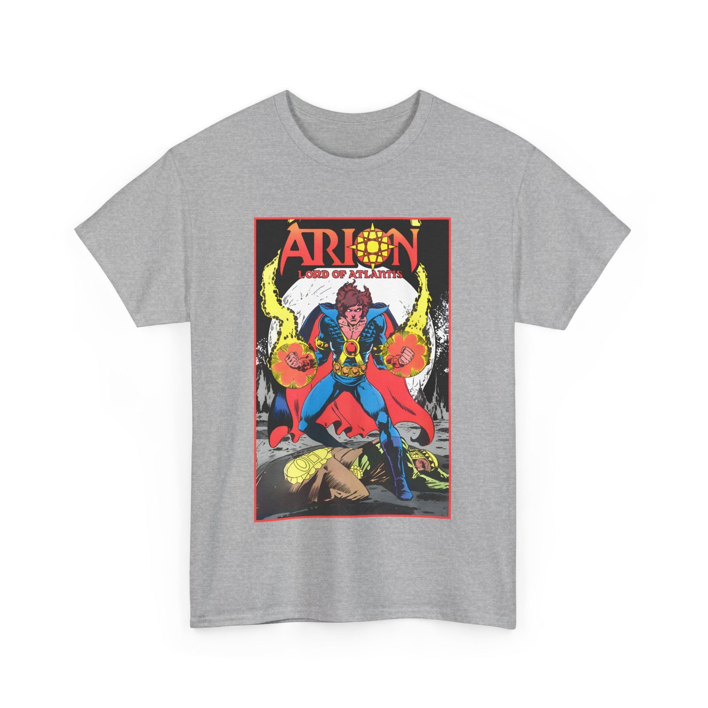 Arion, Lord of Atlantis T-Shirt - Jan Duursema Art - Atlantis Wizard - Lord of Order - Lord High Mage - DC Comics