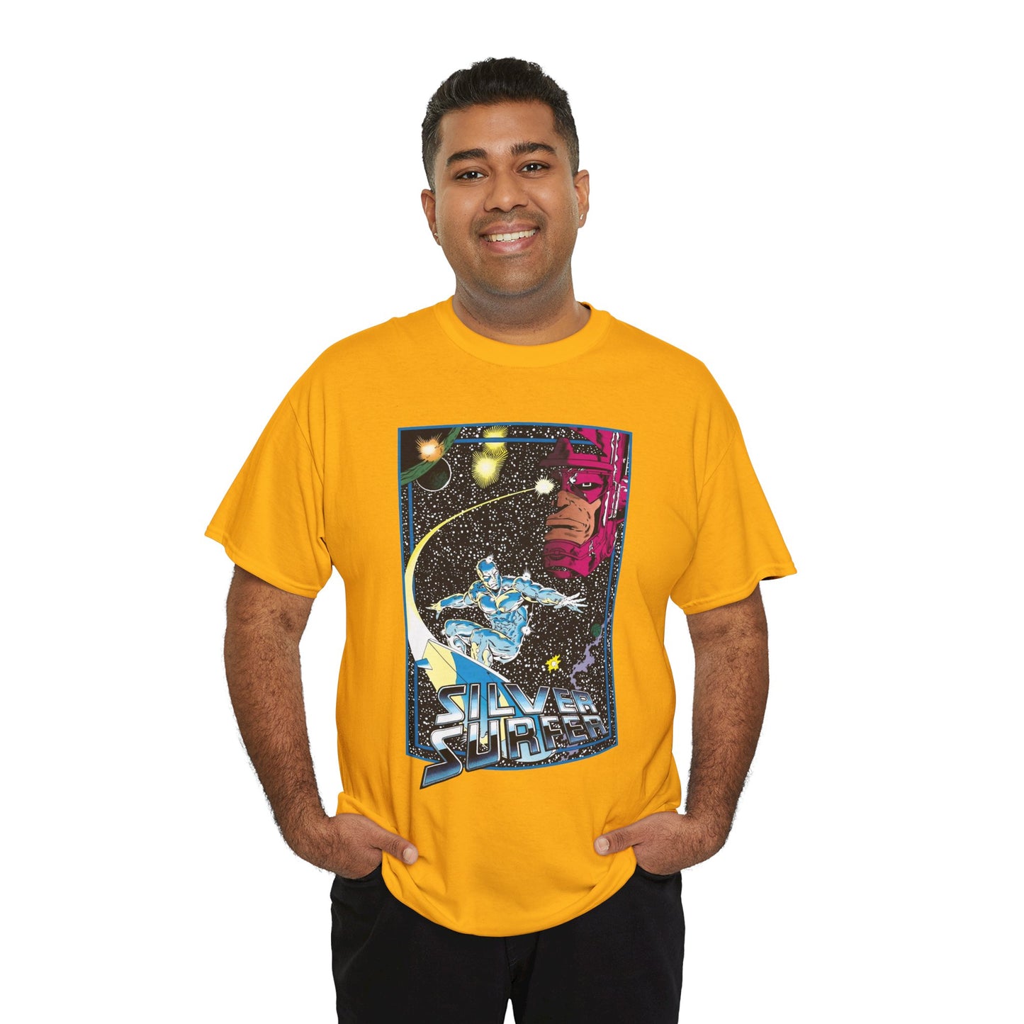 Silver Surfer T-Shirt - Ron Lim Art - Herald of Galactus - Norrin Radd - Popular Marvel Comics Character