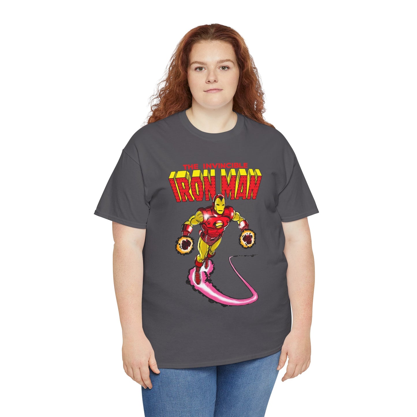 Iron Man T-Shirt - George Perez Art - Tony Stark in his Armor - Avengers Member - MCU - Marvel Comics