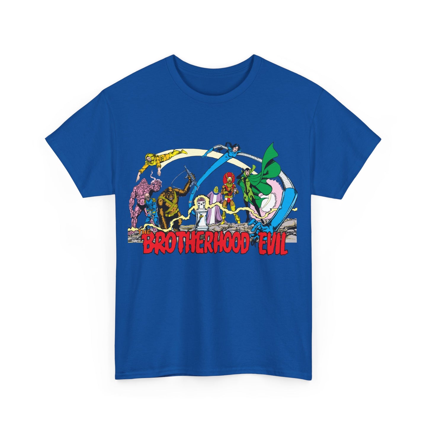 Brotherhood of Evil T-Shirt - George Perez Art - New Teen Titans, Doom Patrol - DC Comics - Madame Rouge, Phobia