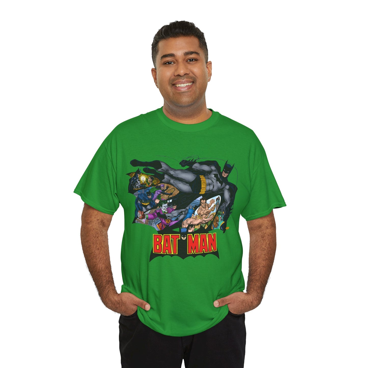Batman T-Shirt - John Byrne Art - Joker, Catwoman, Ra's al Ghul, Talia - DC Comics - The Batcave