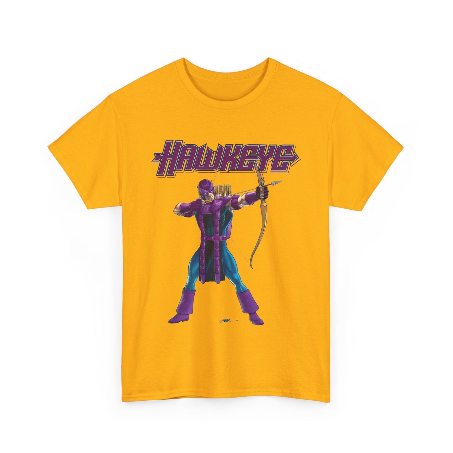 Hawkeye T-Shirt - George Perez Art - Avengers Member/Leader - Clint Barton - Popular Marvel Comics Character