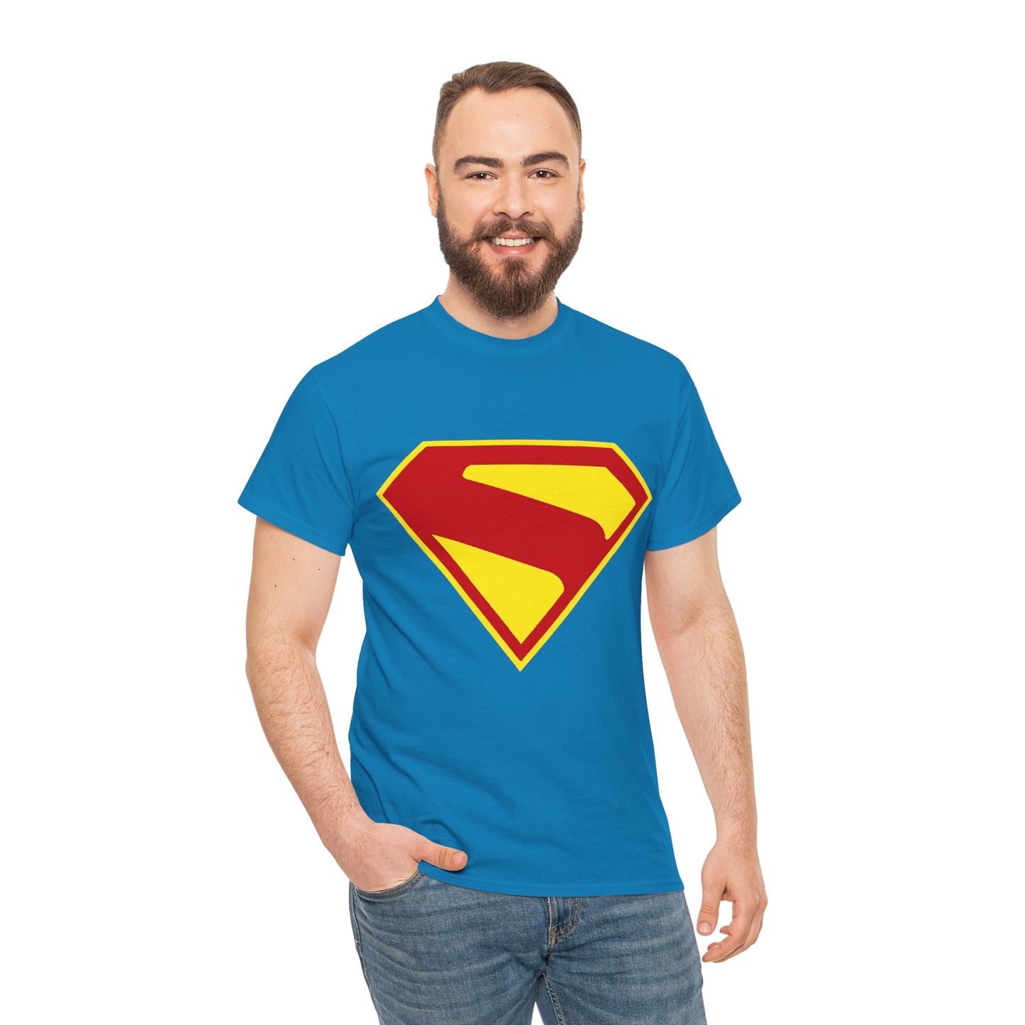 Superman Legacy T-Shirt - 2025 James Gunn Movie - S Emblem - David Corenswet - DC Comics - Man of Steel
