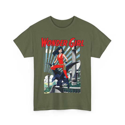 Wonder Girl T-Shirt - George Perez Art - New Teen Titans Member & Leader - Donna Troy, Sister of Wonder Woman - Amazon Warrior - DC Comics