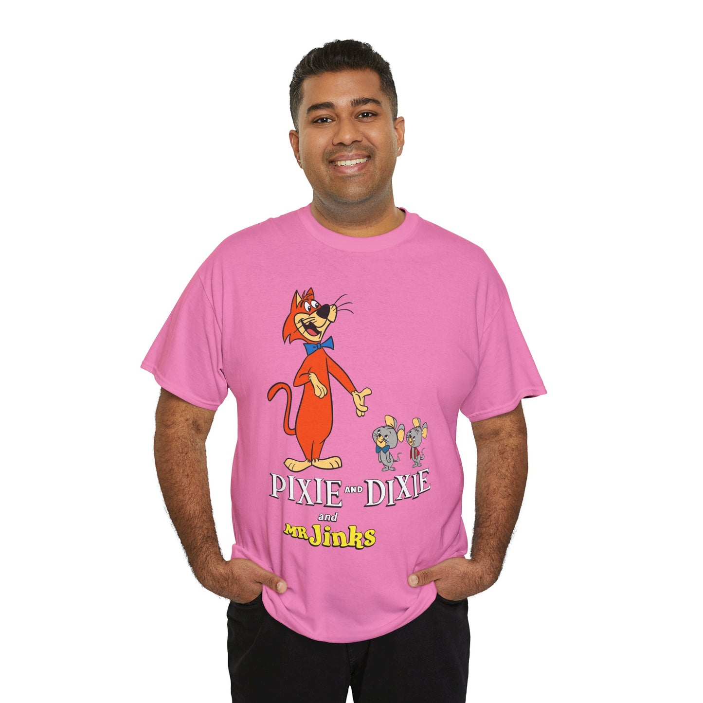 Pixie & Dixie & Mr Jinks T-Shirt - Classic Hanna-Barbera Saturday Morning Cartoon - I Hate Meeces to Pieces!