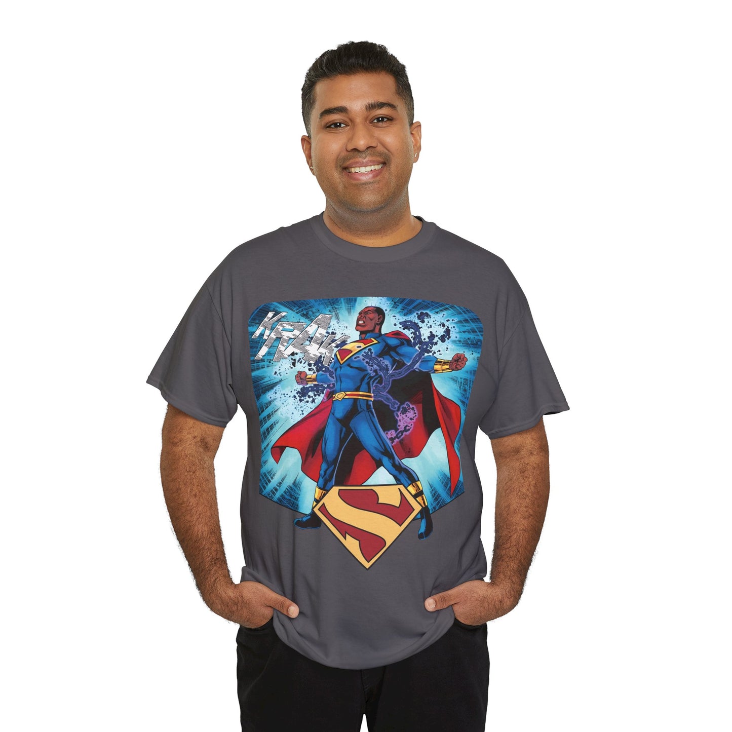 Superman Earth 23 T-Shirt - DC Comics - Calvin Ellis, Vathlo - Justice Incarnate - President